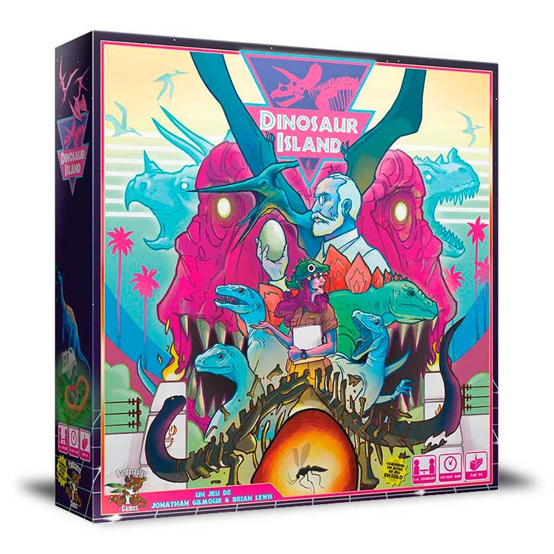 Dinosaur Island Double Dane Games Tabletop Games Board Games