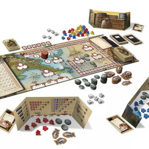 papua board game, board, game components