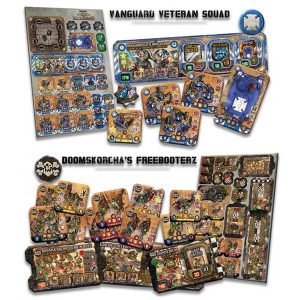 heros of blackreach board game components