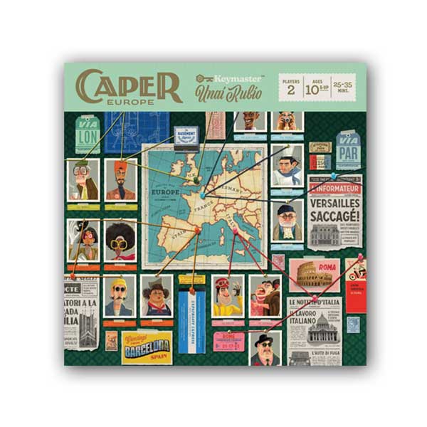 Caper Europe Double Dane Games Tabletop Games Board Games Card