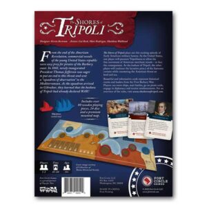 The Shores of Tripoli Back of Box