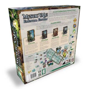 Mystic Vale Essential Edition: Board Game Box (Back)