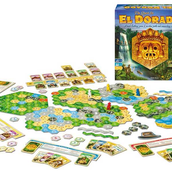 The Quest for El Dorado - Double Dane Games - Tabletop Games
