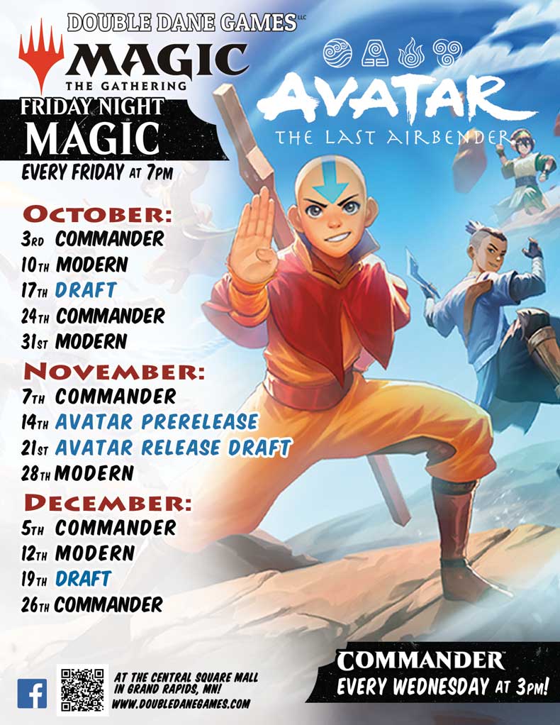 Double Dane Games MTG Schedule