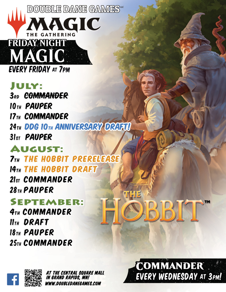 Double Dane Games MTG Schedule